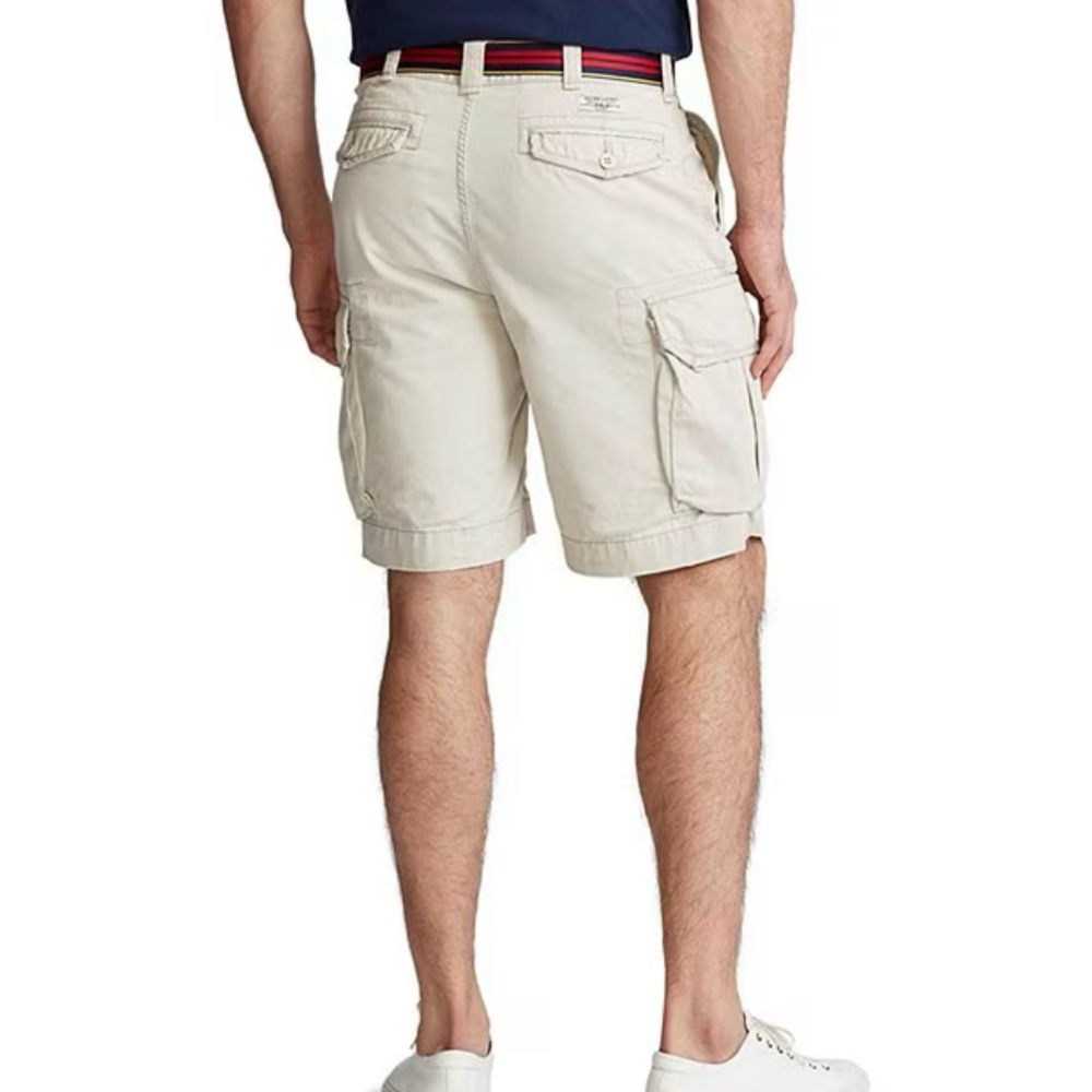CLEARANCE!!! Polo by Ralph Lauren Tan Cargo Shorts Versatile Design - Picture 2 of 12